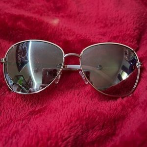 Reflective Rose Gold Sunglasses